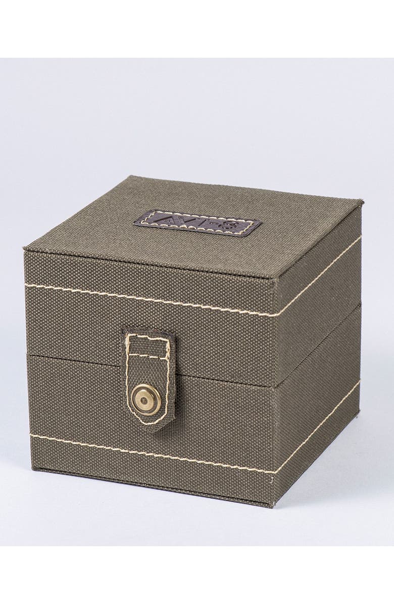 AVI-8 'Hawker Harrier II' Leather Strap Watch, 45mm, Alternate, color,