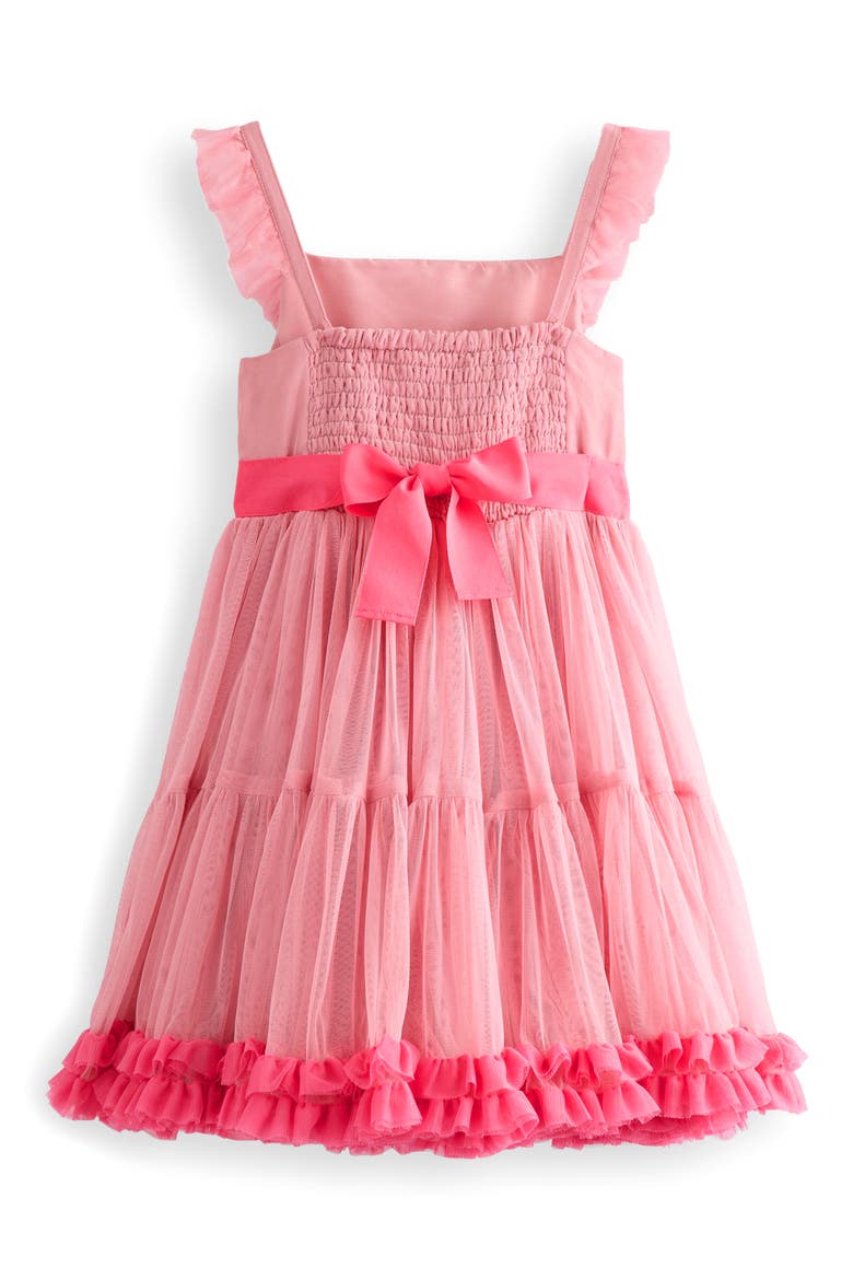 Kids' Ruffle Hem Tulle Dress, Alternate, color, VINTAGE PINK
