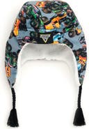 Monster Jam Fleece Beanie with Ear Flaps