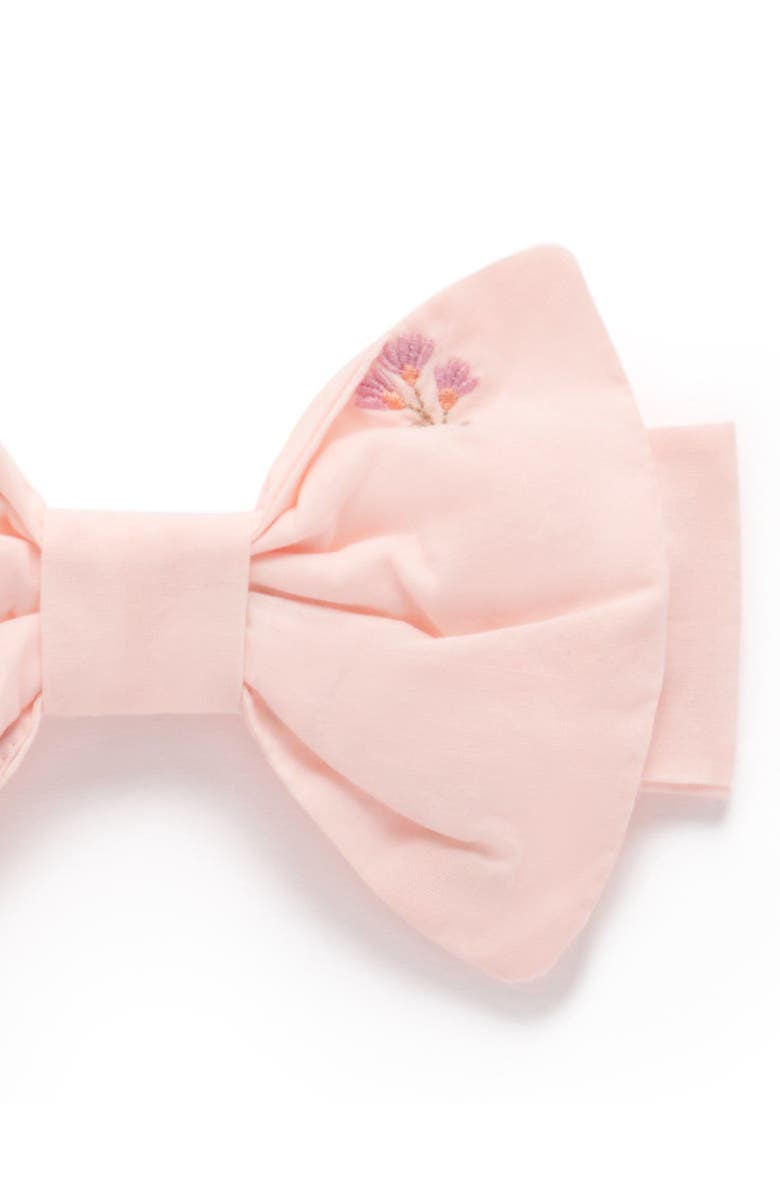 Purebaby Embroidered Dress & Headband, Alternate, color, Sprig Broderie