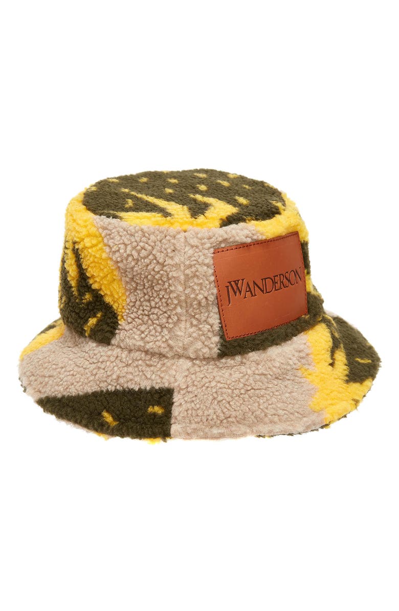 JW Anderson Asymmetric Bucket Hat, Main, color, 