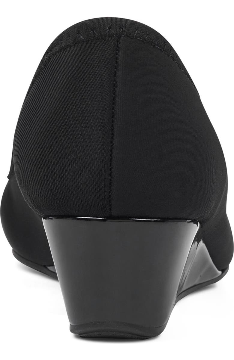 Bandolino Wedge Pump, Alternate, color, Black