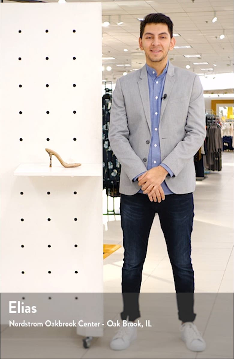 NC17 Clear Stiletto Slide Sandal, sales video thumbnail