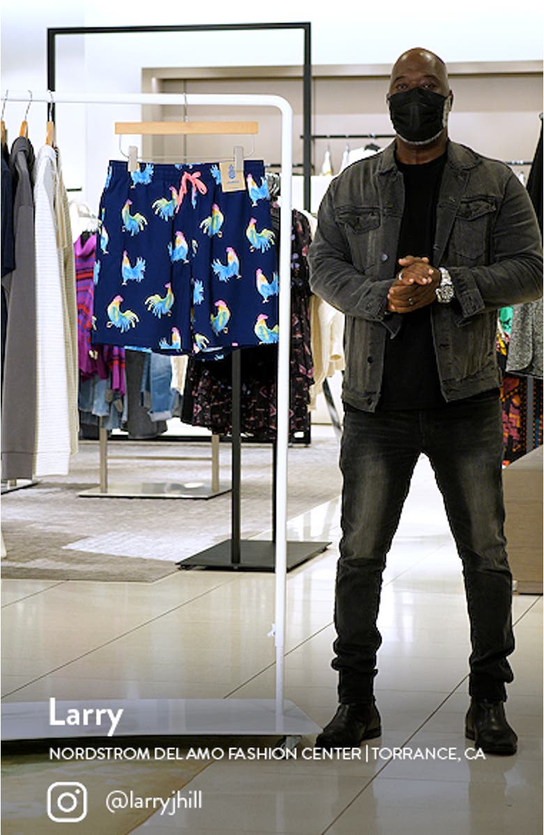 The Fowl Plays 7-Inch Swim Trunks, sales video thumbnail