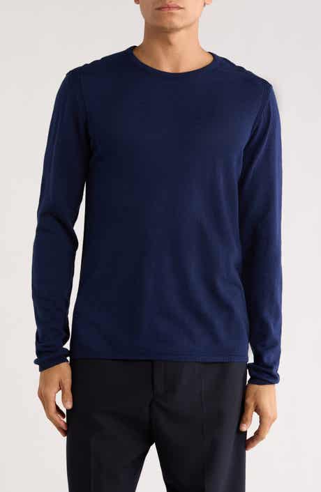 John Varvatos Eli Slub Cotton Sweater