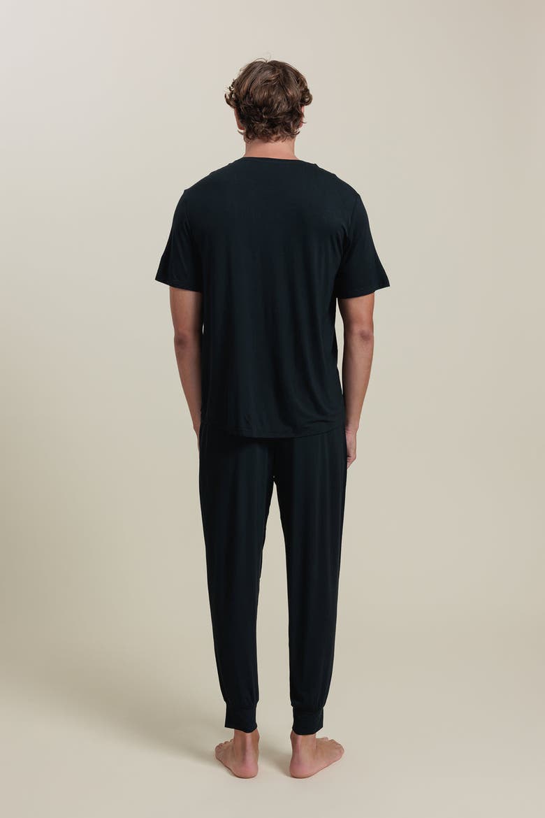 Natural Short Sleeve Tee, Alternate, color, Black