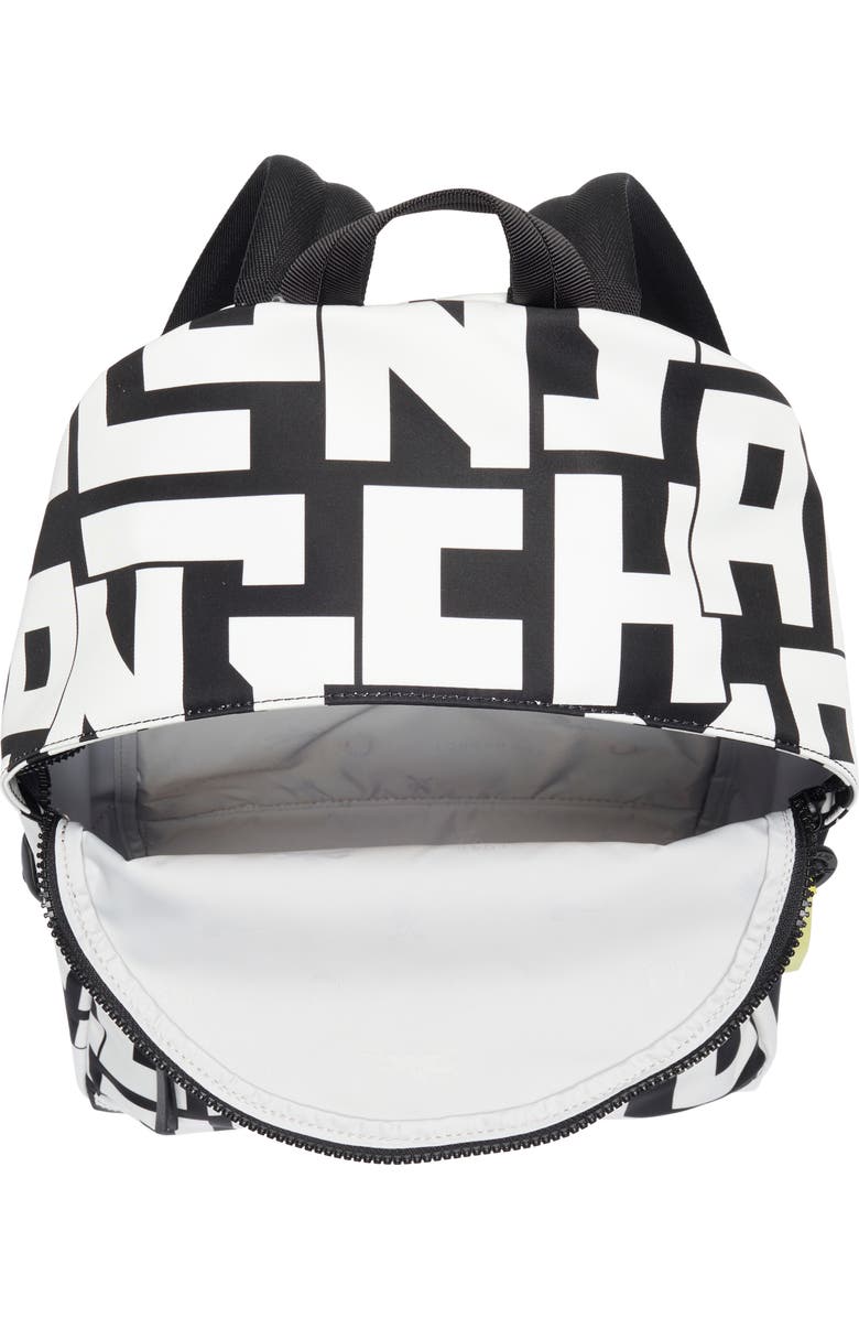 Longchamp Le Pliage Medium Backpack, Alternate, color, Black/ White