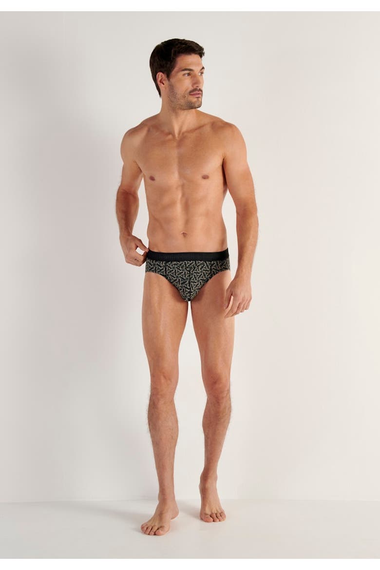 Tom #2 Mini Briefs HO1 2P, Alternate, color, Black/Black Print