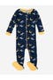  Wolf & Moon Navy Blue