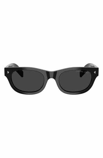 52mm Polarized Cat Eye Sunglasses