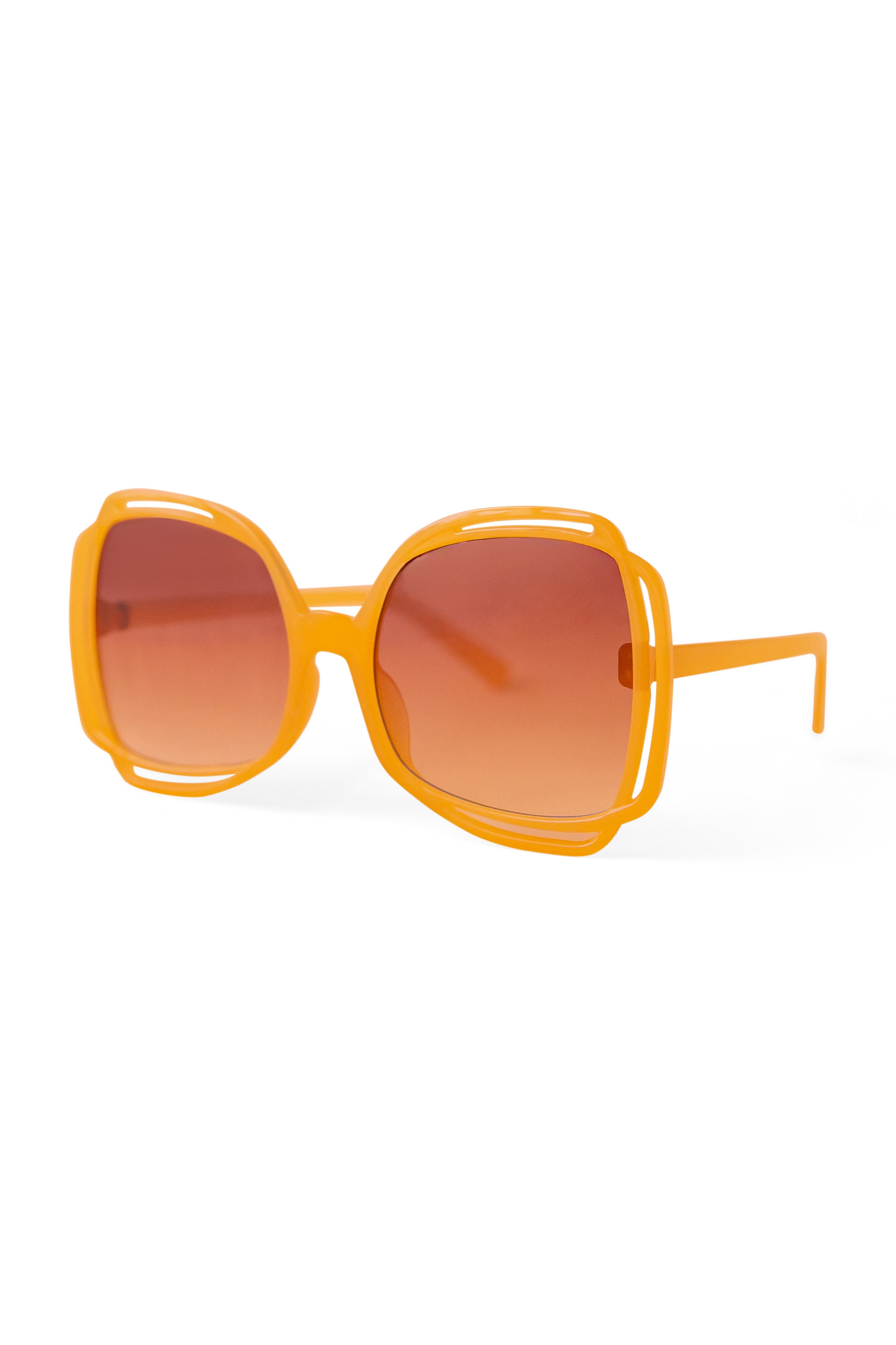 Sunshine Studios Sophia Sunglasses In Yellow