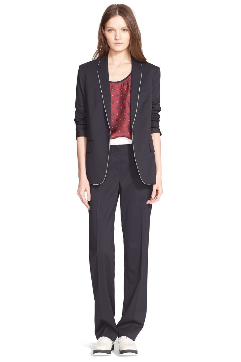 'Belmar' Relaxed Fit Pants, Alternate, color, DARK NAVY
