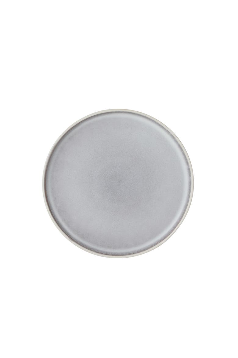 Coastal Forest 12-Piece Triple Reactive Glaze Stoneware Dinnerware Set, Alternate, color, Light Grey/Linen