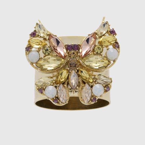 Joanna Buchanan Jeweled Butterfly Napkin Rings, Set Of Two In Gold