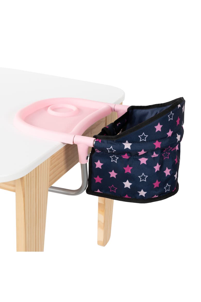 Doll Table Seat, Attaches To Table, Accessory For Dolls Up To 18 Inches, Kids 3+, Alternate, color, Multicolored