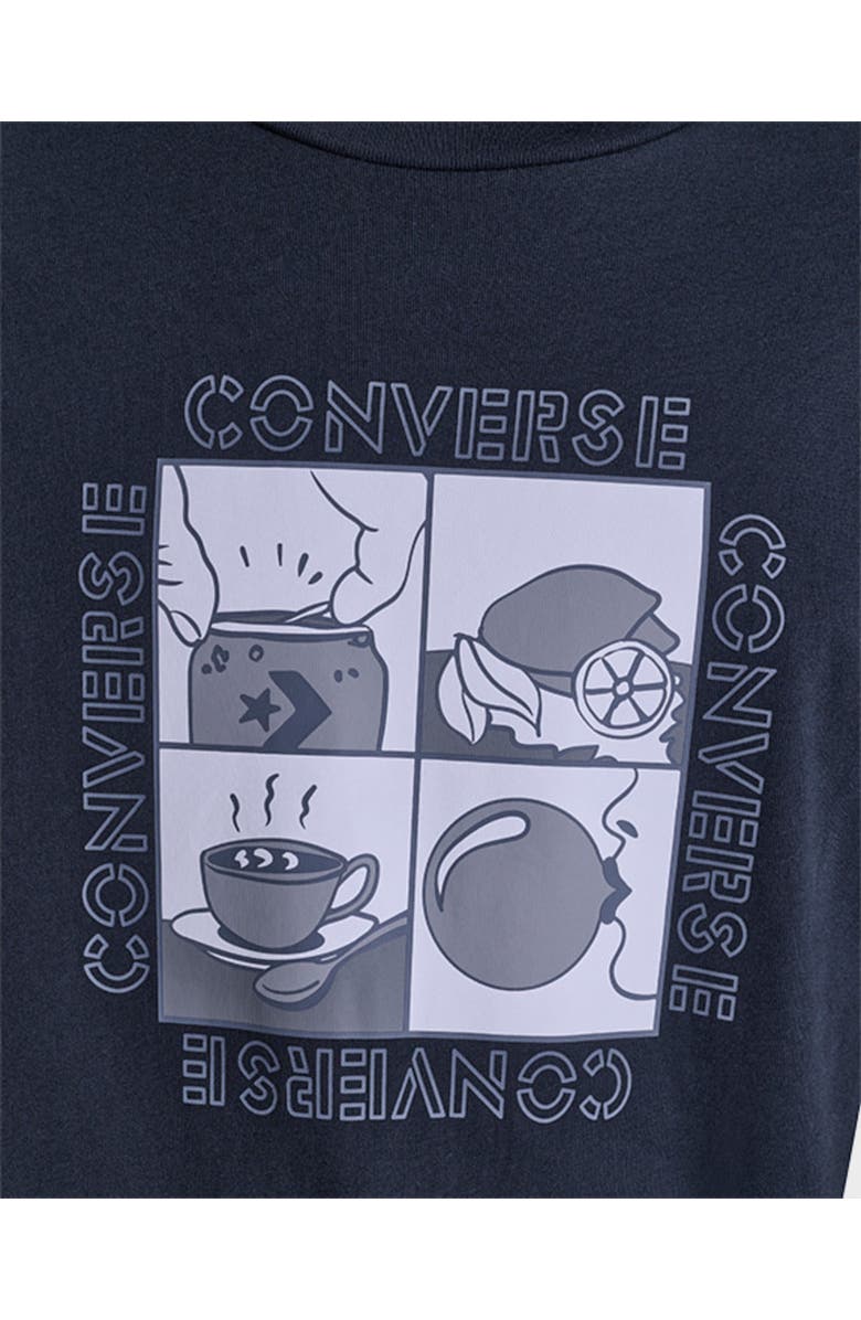 Converse Comic Strip T-Shirt, Alternate, color, Converse Black