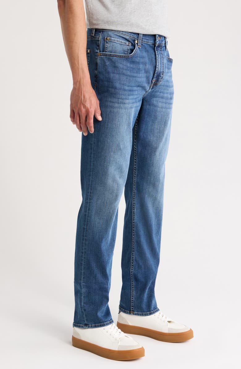 7 For All Mankind The Straight Leg Jeans, Alternate, color, Brink
