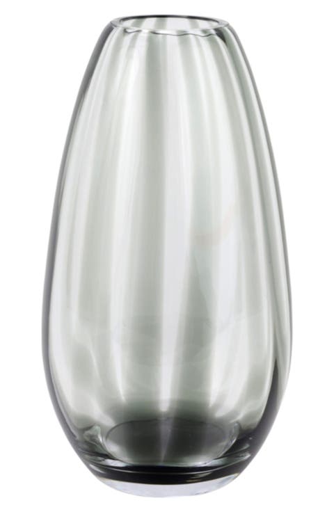 Bolla Pleated Glass Medium Vase