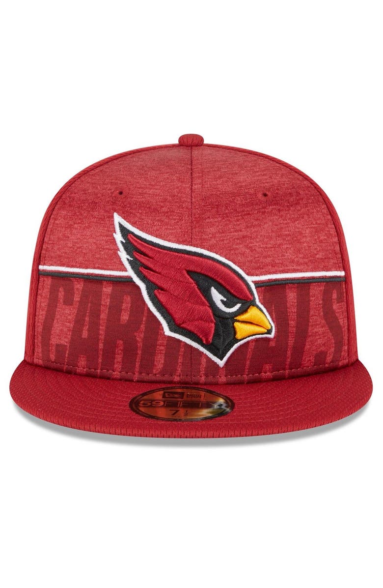 New Era Men's New Era Cardinal Arizona Cardinals 2023 NFL Training Camp 59FIFTY Fitted Hat, Alternate, color, 