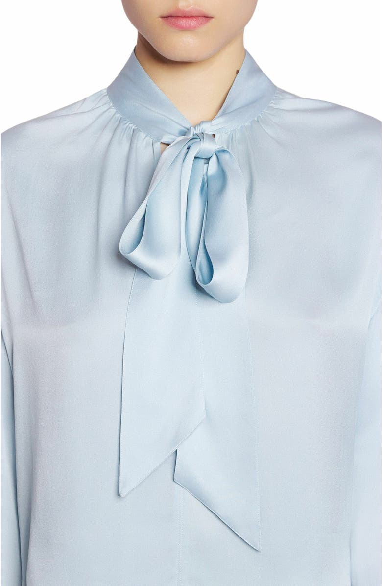 Lanvin Ascot Collar Blouse, Alternate, color, 