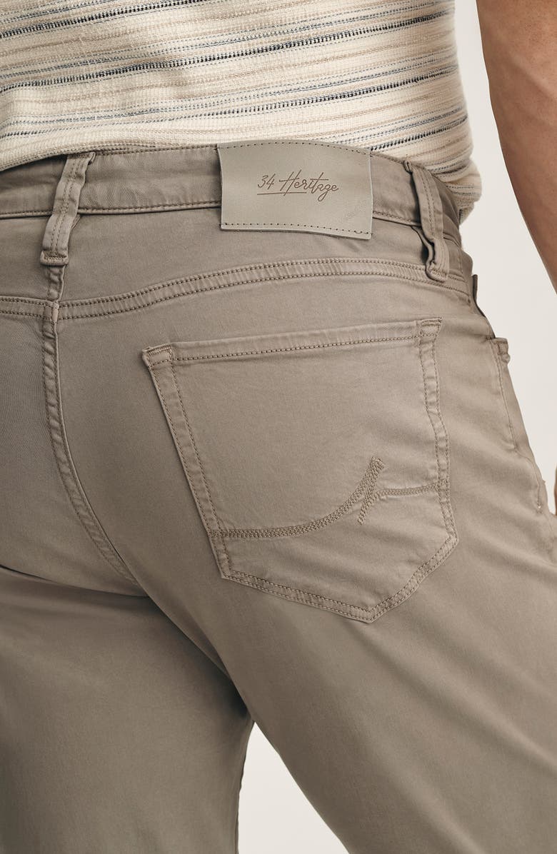 34 Heritage Courage Stretch Twill Straight Leg Pants, Alternate, color, Driftwood Twill