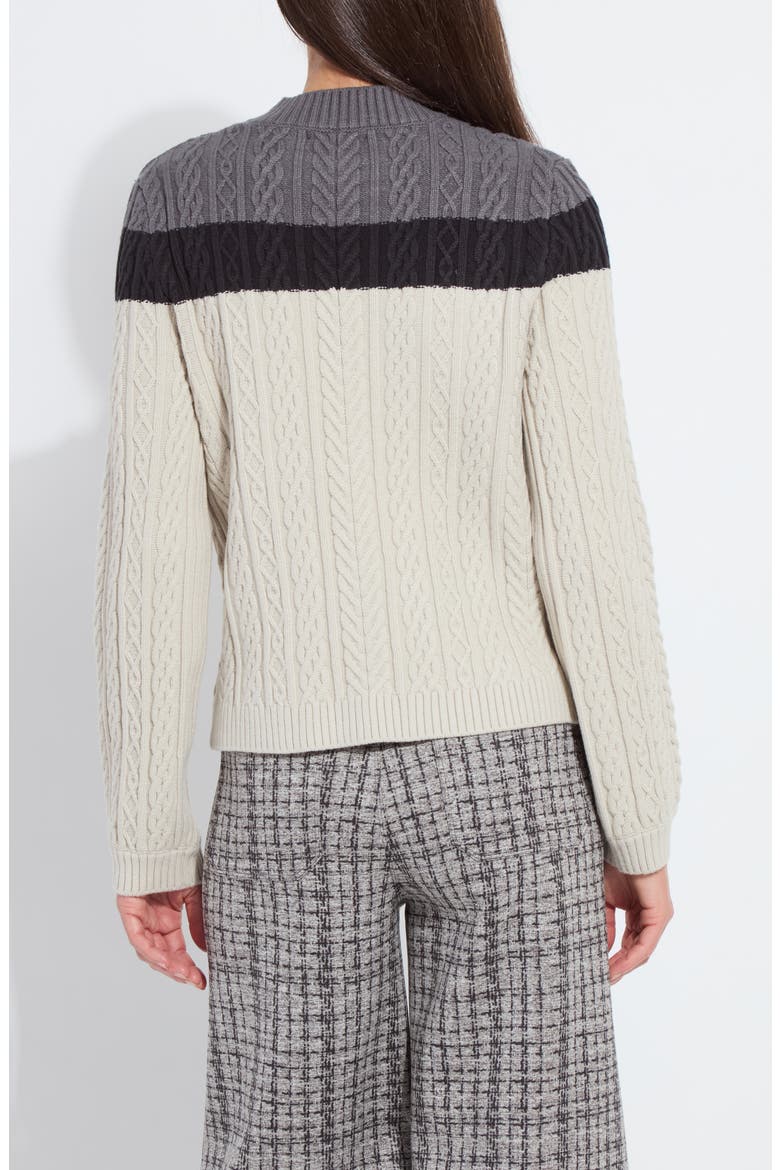 Gabriel Cozy Cable Sweater, Alternate, color, APRES SKI TEXTURE