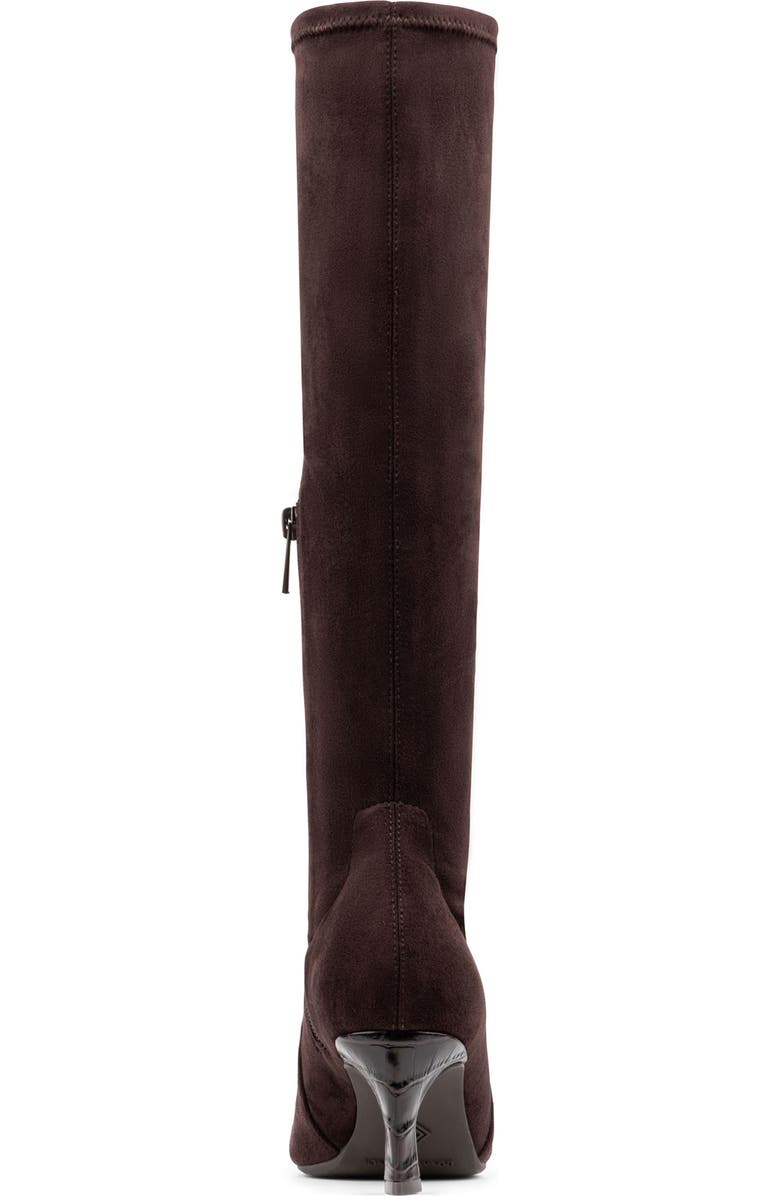 Donald Pliner Kitten Heel Knee High Boot, Alternate, color, Dark Brown
