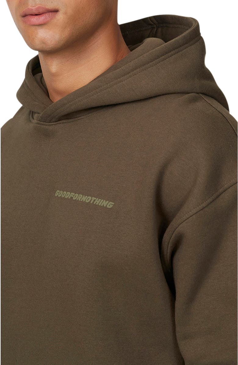 Good For Nothing Vintage  Tonal Pullover Hoodie, Alternate, color, Brown