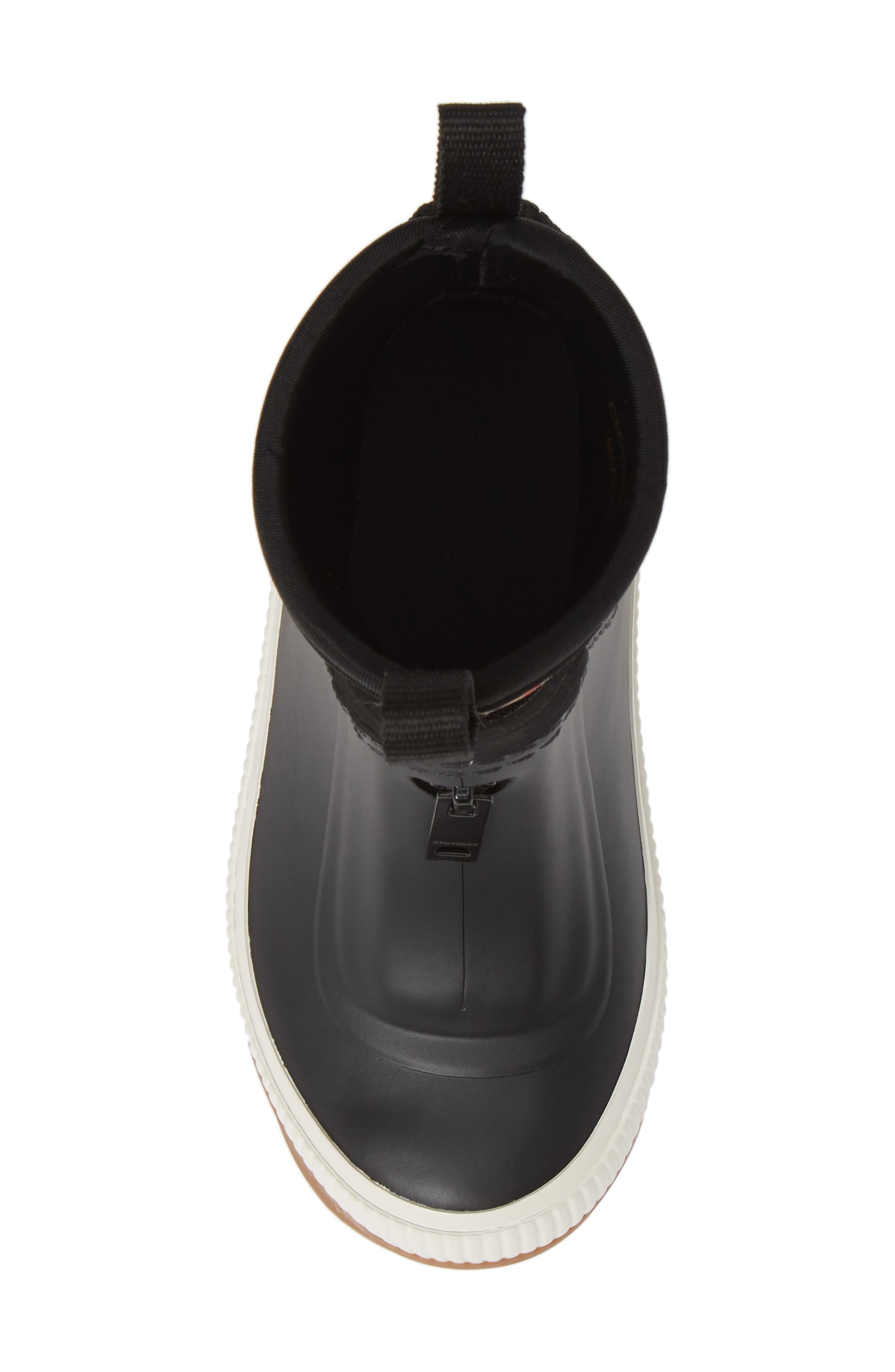 Burberry Flinton Waterproof Rain Boot, Alternate, color, 