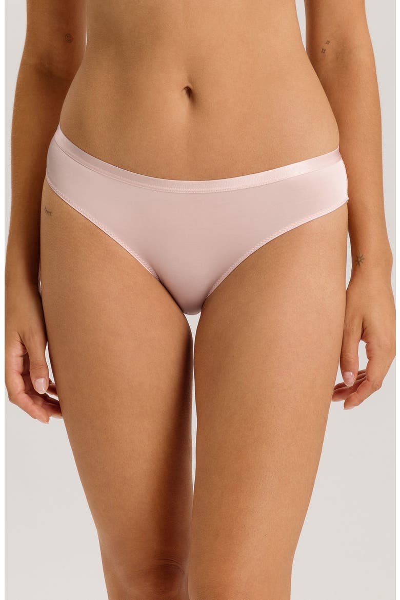 Gale Lace Back Bikini Briefs, Main, color, ROSEWATER