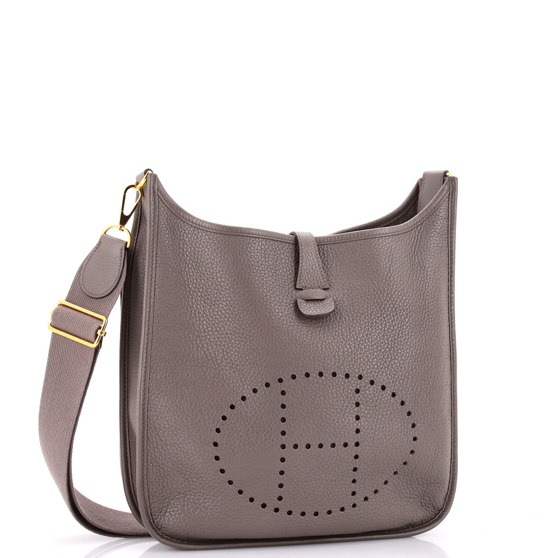 Pre-Owned Hermes Evelyne Bag Gen III Clemence PM, Alternate, color, 