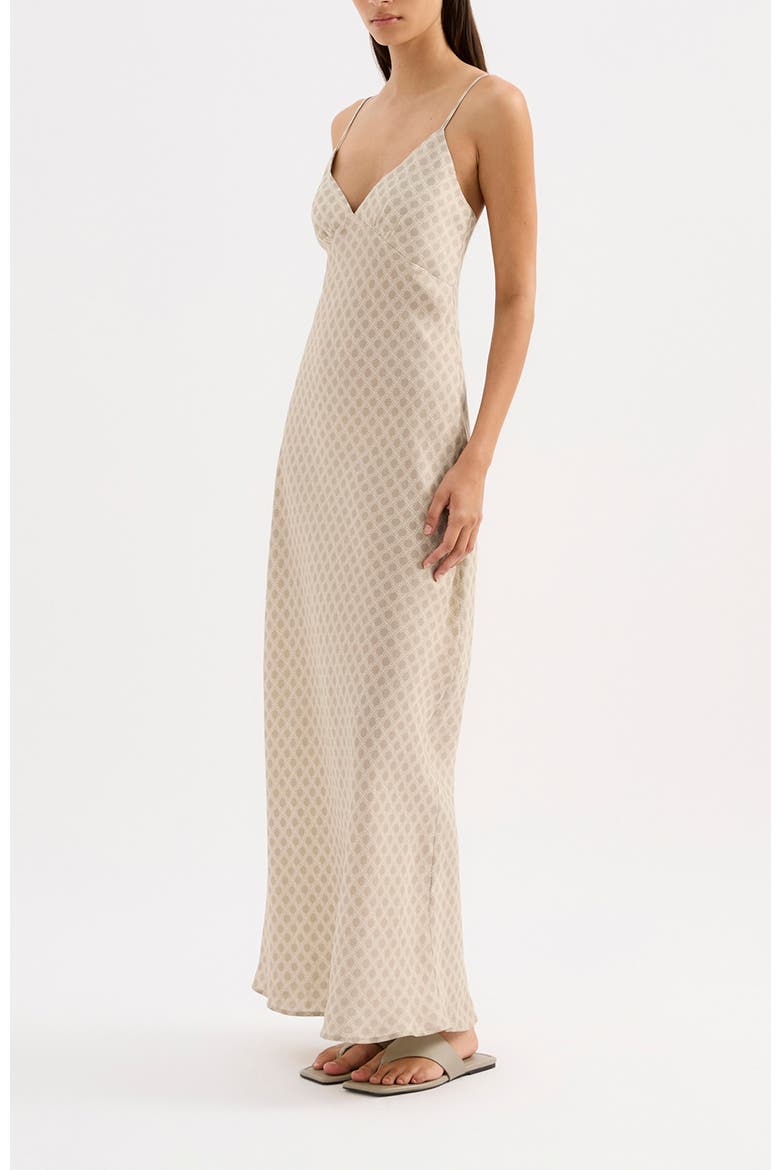 Cosmos Cupro Slip Dress, Alternate, color, Cosmos
