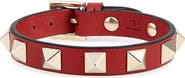 Valentino Garavani Valentino Rockstud Small Leather Bracelet