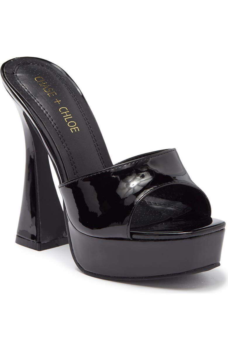 CHASE AND CHLOE Platform Sandal, Main, color,