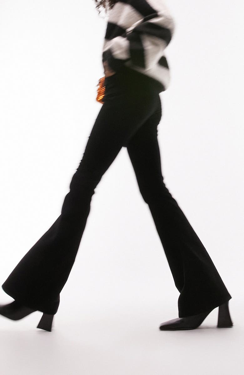 Topshop Jamie Flare Stretch Corduroy Jeans, Alternate, color,