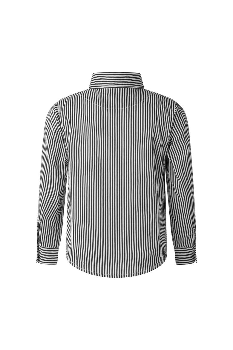 Stripe Shirt, Alternate, color, Black