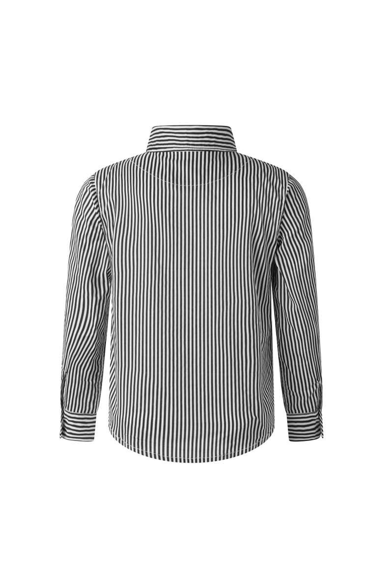 Rachel Riley Stripe Shirt, Alternate, color, Black