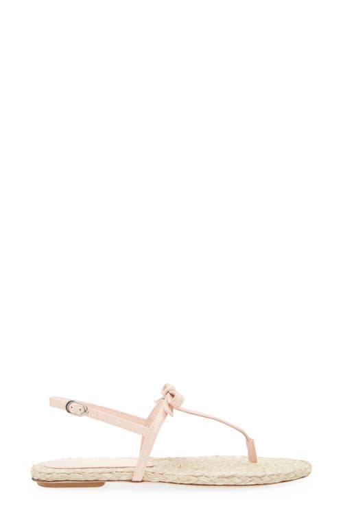 Stuart Weitzman Felicity Slingback Espadrille Sandal In Rosewater