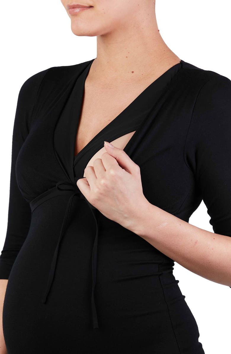 Cache Coeur Milk Maternity/Nursing Nightgown, Alternate, color, 