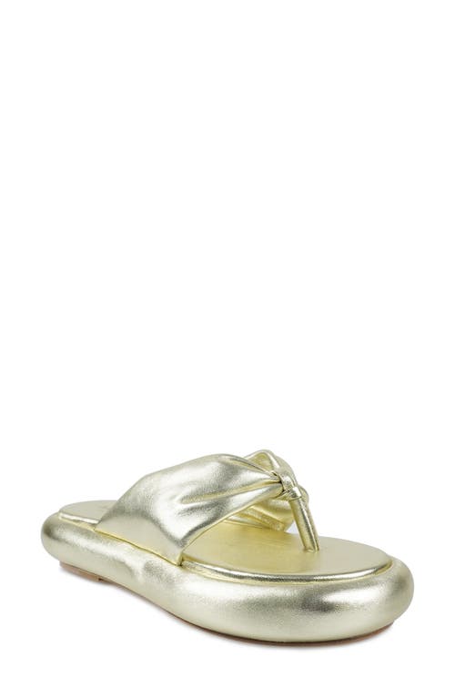 Zigi Artisan Alanna Platform Sandal In Gold