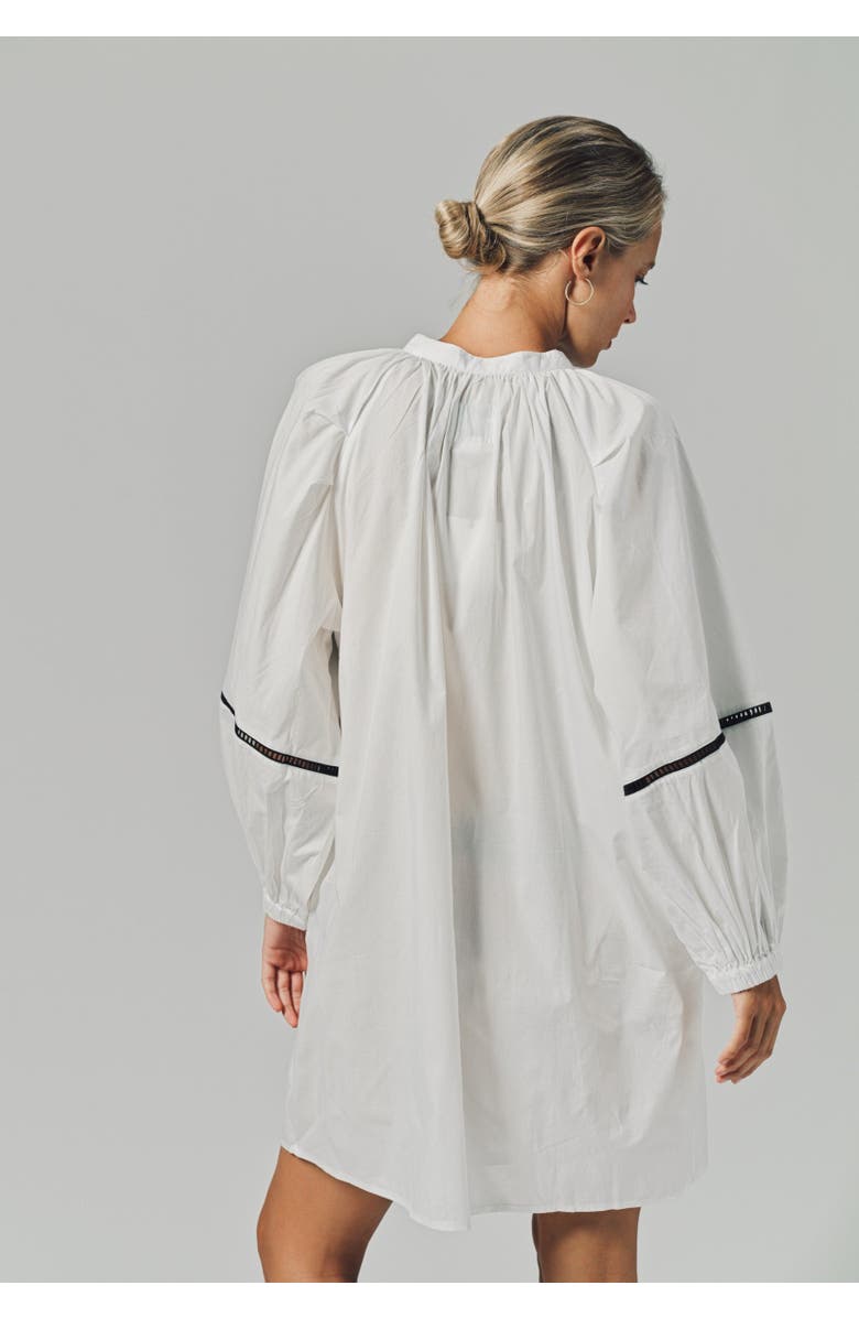 The Shirt by Rochelle Behrens The Minka Dress, Alternate, color, White/Black
