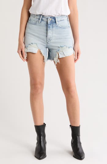 Bombshell Cutoff Denim Shorts