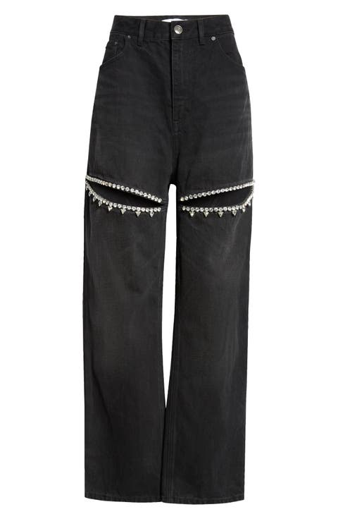 Women's Black Straight-Leg Jeans | Nordstrom Women's Black Straight-Leg Jeans | Nordstrom