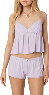 EDIKTED Buffy Crop Babydoll Camisole