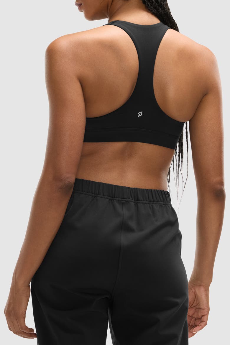 Cadent Everyday Racerback Bra, Alternate, color, Black