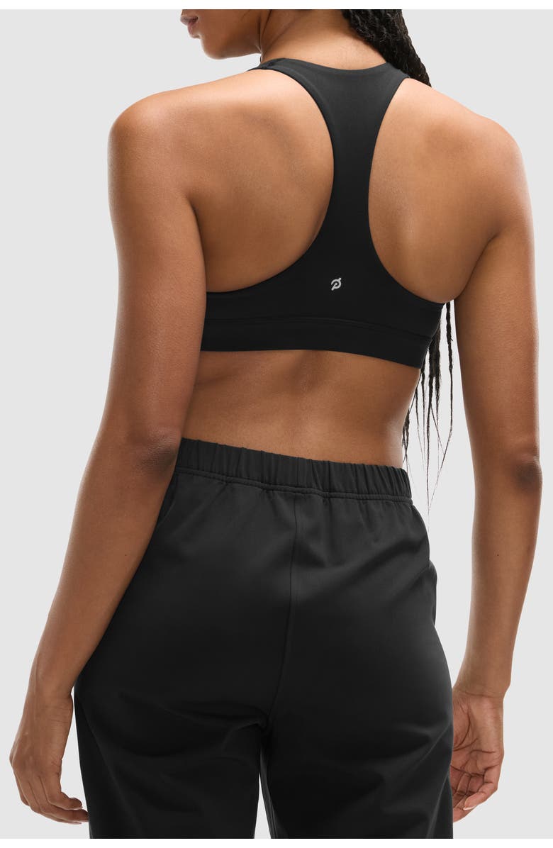 Peloton Cadent Everyday Racerback Bra, Alternate, color, Black