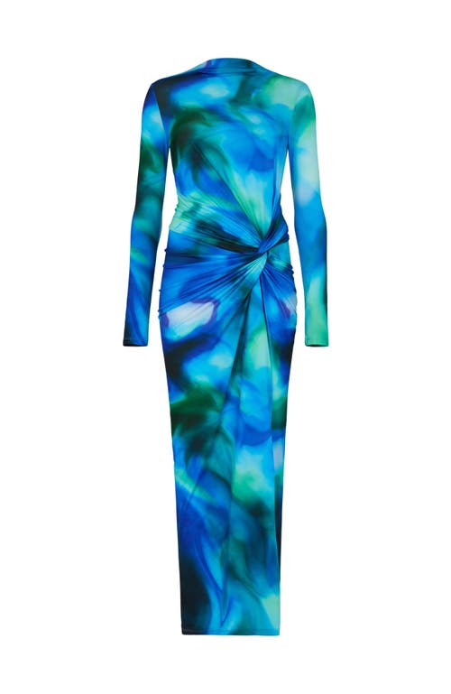 Daska Athena Printed Dress In Abstract Print