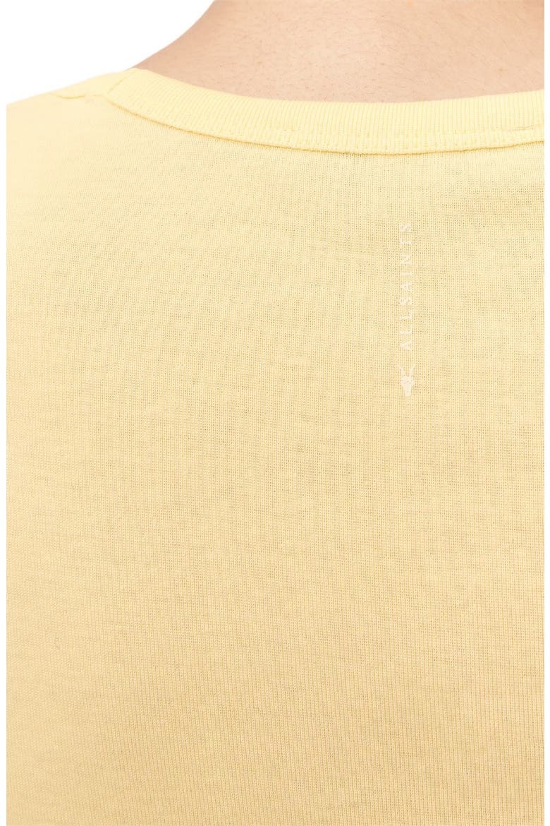 Stevie Cotton T-Shirt, Alternate, color, HAY YELLOW