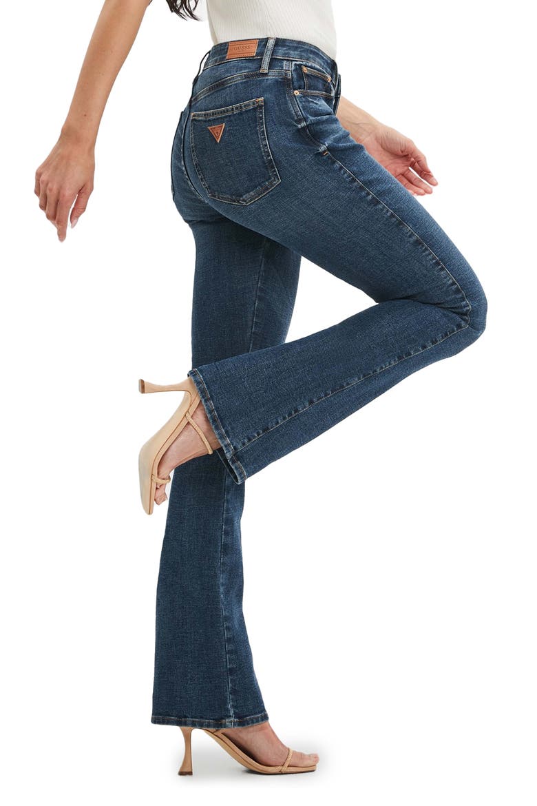 Sexy Flare High Waist Jeans, Alternate, color, BFOW-DARK