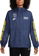 Nike Women's Nike  Navy Paris Saint-Germain Essential Woven Full-Zip Jacket